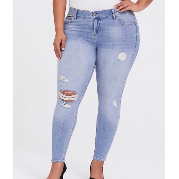 torrid bombshell skinny jeans